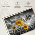 thumbnail image 6 of Elephant Stock Sunflowers In Sunset Yellow Color Pop Wall Art - Horizontal Canvas Wall Art - Living Room Wall Decor - Floral And Botanical Canvas - Orange And Gray Decor By Melanie Viola - 12" x 8", 6 of 8