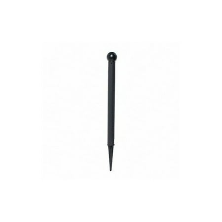 Manufacturer Varies Ground Post,27 In. H,Black,PK6 91203-6