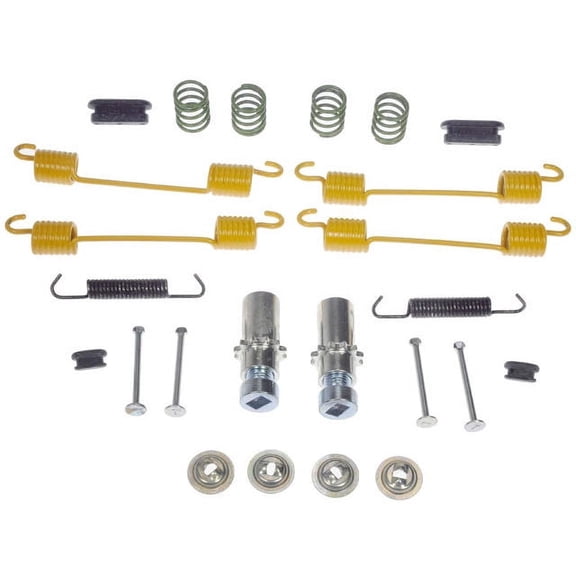 Rear Parking Brake Hardware Kit - Compatible with 2011 - 2017 Chevy Silverado 2500 HD 2012 2013 2014 2015 2016