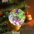 thumbnail image 6 of My Singing Monsters Circular Ceramic Pendants Christmas Tree Decorations Hanging Ornaments Xmas Round Ornaments 2 Pcs, 6 of 8