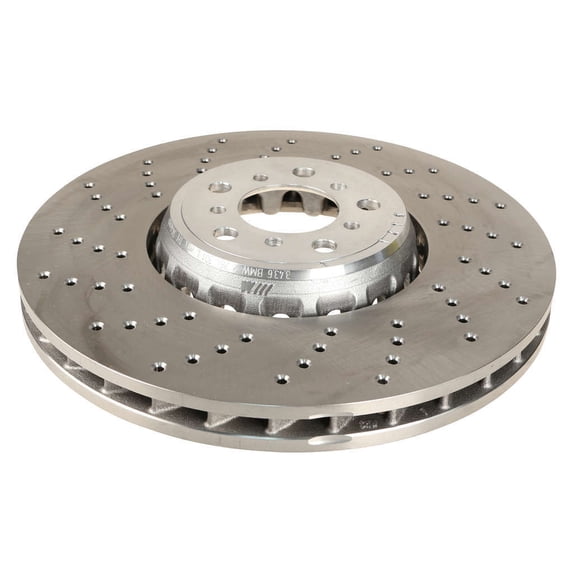 Genuine OEM Replacement for 2015-2018 BMW X5 Disc Brake Rotor - Front - Left for BMW X5(M)