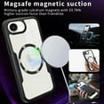 thumbnail image 3 of TECH CIRCLE Full Body Protection Case for iPhone 16e,Magnetic Clear Case Compatible with Mag Safe Shockproof TPU+PC Cover Built-in Screen Protector for iPhone 16e,Pink, 3 of 8