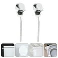 WAXIAYU Toilet Handle Replacement 2pcs Universal Side Mount Fits Most