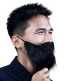 thumbnail image 3 of Barba falsa bigote bigote divertido fiesta de Halloween disfraz de vello facial, 3 of 8