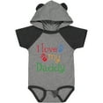 thumbnail image 3 of Inktastic I Love My Daddy Boys or Girls Baby Bodysuit, 3 of 5