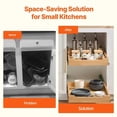 thumbnail image 4 of Pull Out Cabinet Organizer, Cabinet Drawer, Soft Close Slide out Shelf, Heavy-Duty Sliding Wood Drawer, Base Cabinet Organization for Kitchen Pantry Bathroom, 4 of 4