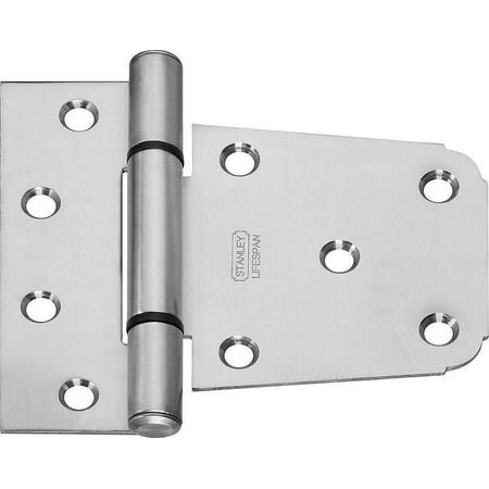 Stanley Hardware 808659 3.5 In. Heavy Duty Gate Hinge44; Stainless Steel