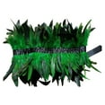 thumbnail image 2 of Capa tipo chal con plumas Macarena para disfraces Verde, 2 of 8