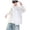 White, variant on Boys Girls Lightweight Rain Jacket Coat Kids School Sports Hiking Travel Windbreaker Waterproof Windproof Hooded Raincoat