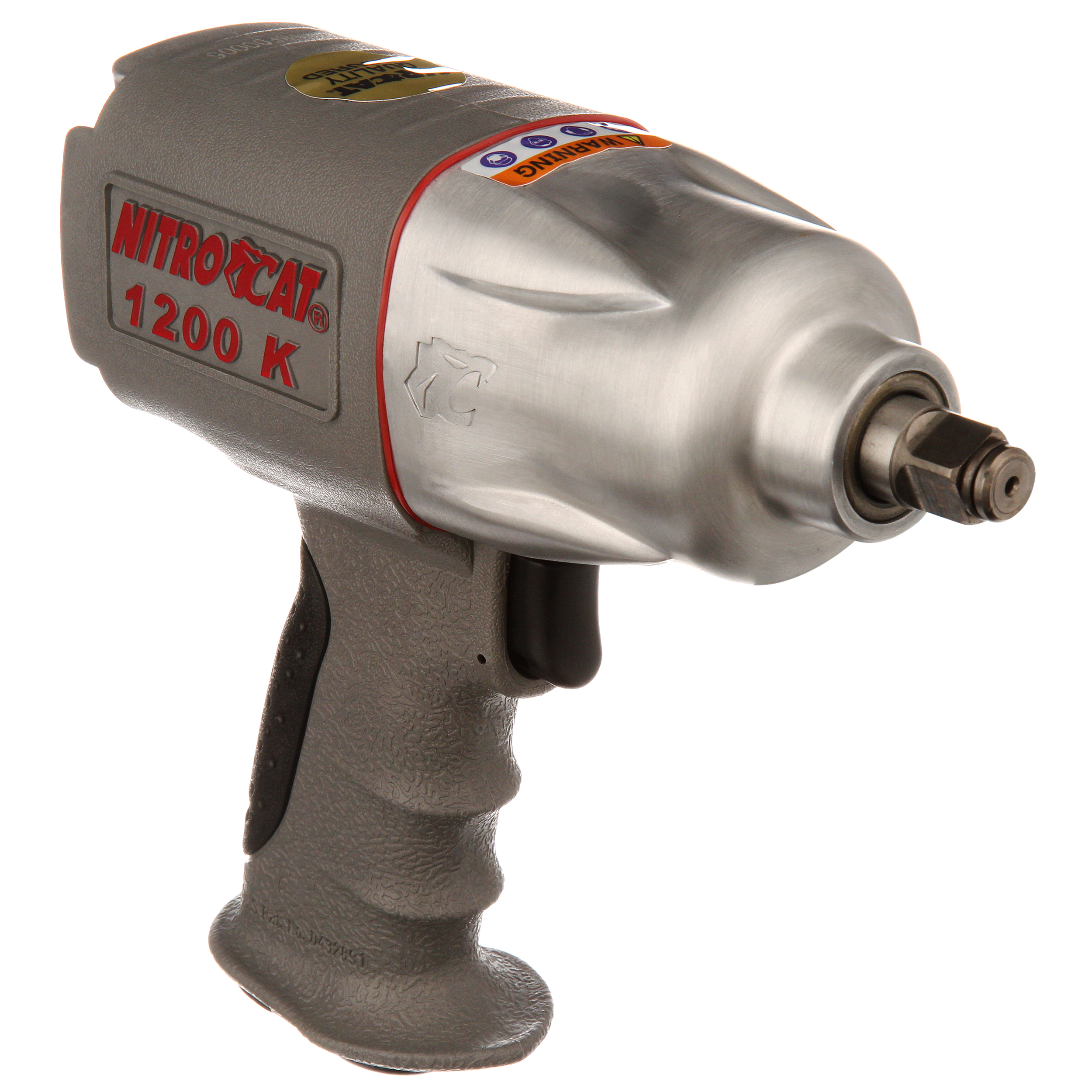 AIRCAT Pneumatic Tools 1200-K 1/2-Inch Nitrocat Composite Twin Clutch Impact Wrench 1295 ft-lbs - image 3 of 6
