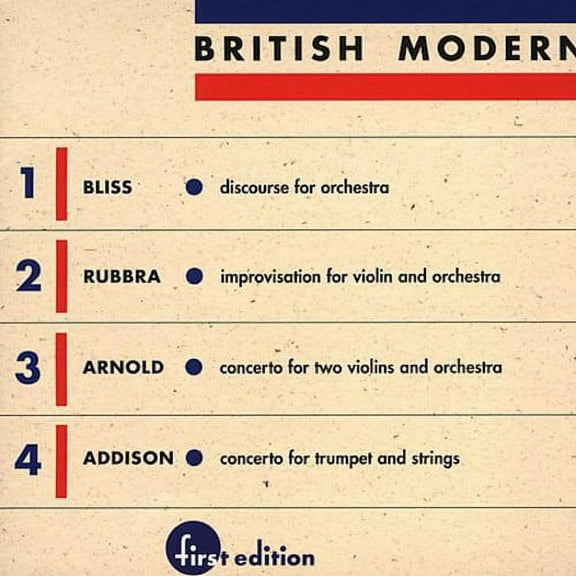 Louisville Orchestra - British Modern 1 - Music & Performance - CD