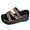 Khaki, variant on Women's Peep Toe Slingback Platform Sandals High Heel Resort Mules Slip-On Dressy Summer Shoes Trendy Beach Wedding Vacation Footwear with Cushioned Comfort Arch Support