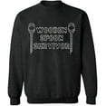 thumbnail image 2 of OXI Crewneck Sweatshirt - Wooden Spoon Survivor, Basic Casual Sweatshirts for Men's and Women Fleece Sweatshirt Long Sleeve - Dark Heather Medium, 2 of 2
