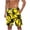 Yellow A, variant on Umfun Men's Yellow Base Coconut Palm Board Shorts Elastic Waist Quick Dry Swim Trunks for Summer Beach Party and Casual Outdoor Wear