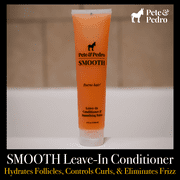 Pete & Pedro SMOOTH Leave-In Hair Conditioner Strengthen Hydrate Dry Hair, 4 oz.