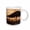 White, variant on 3drose, California, La Jolla. Surf Shack at Windansea Beach, 15oz Mug