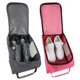 thumbnail image 3 of Bolso deportivo Bolsa de zapatos de golf de tela Oxford, bolsa de almacenamiento de zapatillas transpirable, organizador de zapatillas de golf con cremallera, 3 of 8
