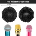thumbnail image 2 of 400 PCS Housse de Microphone Jetable, Couverture de Micro Non Tissé, Pare-Brise Sans Odeur, Chapeau de Protection de Micro Portable Universel pour la Collecte d'Informations de la Salle d'Enregistrement KTV, 3 Pouces, 2 of 5