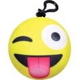 thumbnail image 2 of iscream X-Pressive! Emoji Marshmallow Scented Crazy for U Emoji Microbead Pillow Backpack Charm, 2 of 3