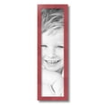 thumbnail image 2 of ArtToFrames 6" x 22" Pink Picture Frame, 6x22 inch Pink Wood Poster Frame (WOM-4431),  Pack, 2 of 8