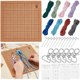 thumbnail image 1 of Macrame Board and Pins,Braiding Board with Instructions, 1 of 5