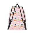 thumbnail image 3 of Balery Cute Sushi (2) Vintage Canvas Backpack for Men and Women - Large Capacity, Durable Travel Laptop Bag for School, Work, Hiking, and Outdoor Activities, 3 of 7