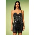 thumbnail image 1 of Minivendaje de diamantes con cuello en V y cuello en V de Dress Keve, 1 of 6