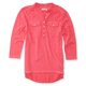 thumbnail image 1 of Aeropostale Womens Solid Popover Henley Shirt, Rosa, X-Large Aeropostale henley, 1 of 2
