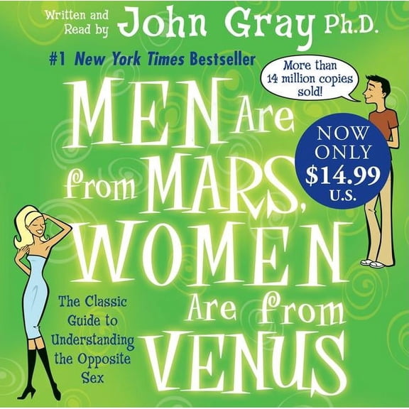 Men Are from Mars, Women Are from Venus (Audiobook)
