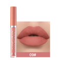thumbnail image 1 of Brillo de labios mate de terciopelo, resistente al agua, duradero, no se decolora fácilmente, brillo de labios sedoso, maquillaje de labios suave, brillo de labios Sexy para mujer, 12 colores Gao Jinjia LED, 1 of 2