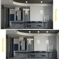 thumbnail image 6 of Chords Attic 1-Light Kitchen Island Pendant Lights Adjustable Ceiling Hanging Light Fixtures with Metal Accents, 6 of 8