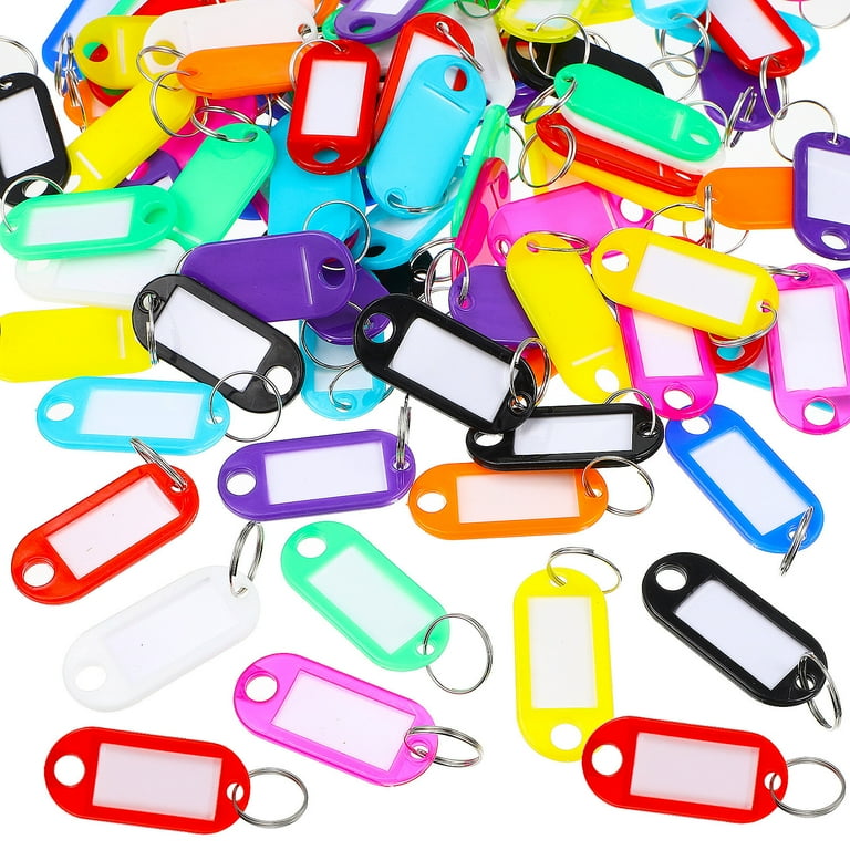 Key rings shop with tags