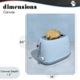 thumbnail image 4 of Stupell Industries Eclectic Golden Disco Toaster Over Canvas Art, 16 x 20, by LISH Creative, 4 of 8