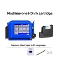 thumbnail image 1 of 25.4mm Portable Inkjet Printer, Small Mini QR Code Batch Number Printer, Fast Drying Ink No Fading ,Multi-Format Printing, 1 of 4