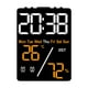 thumbnail image 1 of Reloj despertador digital Strade Fareast Limited Naranja Digital Negro 2 configuraciones de despertador, 1 of 8
