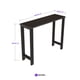 thumbnail image 3 of Recibidor Credenza Multiusos Randu 100x30 Color Negro 1 Pulgada De Grosor Práctico Y Moderno, 3 of 3