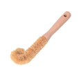 thumbnail image 1 of Cepillo de limpieza flexible con mango de madera hecho a mano para platos de cocina, ollas, tazas, empaque de bolsa Opp (+ $ 0.2), 1 of 5