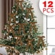 thumbnail image 1 of Decoración para el hogar con nudo de terciopelo, 12 piezas, lazo de terciopelo para árbol de Navidad, corona decorativa, decoración de habitación, hogar y cocina, artículos esenciales para dormitorio,, 1 of 6