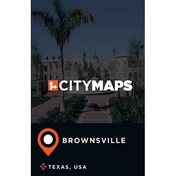 Pre-Owned City Maps Brownsville Texas, USA