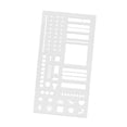 thumbnail image 4 of Plantilla de planificador, plantilla transparente para pintar, de diario DIY, de calendario de planificación, multifuncional, fácil de usar, papelería, 4 of 8