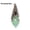 Aventurine (Bronze), variant on Chakra Cone Hexagonal Pendant Natural Crystal Wizard Hat Stone Point Pendulum-Aventurine (Bronze)