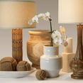 thumbnail image 4 of Jamie Young Co Laguna Coastal Wood Grain Pattern Vase in Natural, 4 of 5