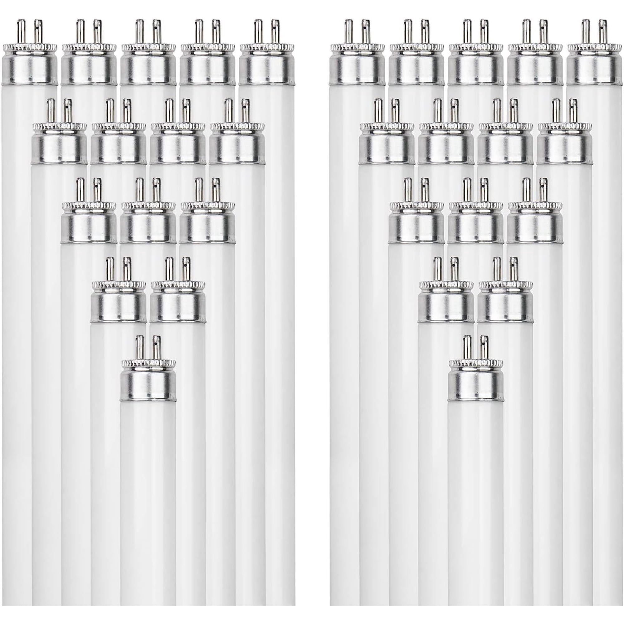 Diodesy- Pack of 40 F28T5/865 T5 Fluorescent Tube Light Bulb, Miniature Medium G5 Bi-Pin Base, 28W, 6500K Daylight, 2500 Lumens, High Performance Straight Linear Lamp, ROHS Compliant