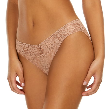 

Hanky Panky Daily Lace V-kini (772371P) Small Taupe