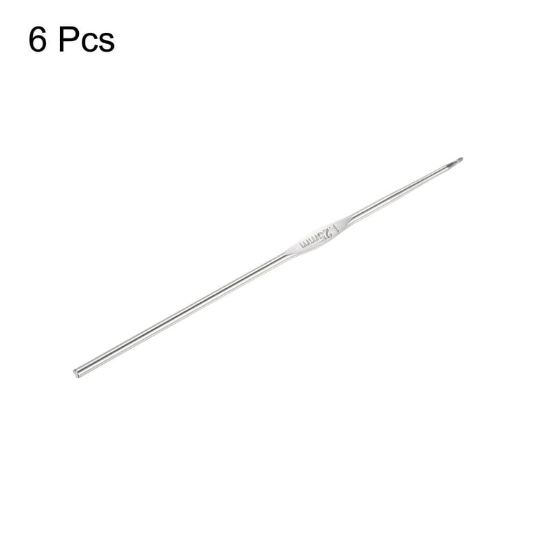 Metal Crochet Hook sizes 2mm to 8mm - Craft Knitting Yarn Needles Weave  Needles.