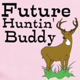 thumbnail image 2 of CafePress - Future Huntin Buddy Body Suit - Baby Light Bodysuit, Size Newborn - 24 Months, 2 of 4