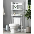 thumbnail image 2 of UTEX 3-Shelf Bathroom Organizer Over The Toilet, Bathroom Space saver, Bathroom Shelf, White Finish, 2 of 3