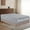 Silver, variant on Elegant Comfort Extra Deep Pocket Single Fitted Sheet 18-24 Inch Deep, Wrinkle-Free, Soft, Smart Pocket, Fits High Mattresses, King, Silver