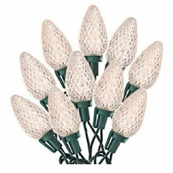 Sylvania 274755 25 Light Stay-Lit C9 Bulbs, Warm White