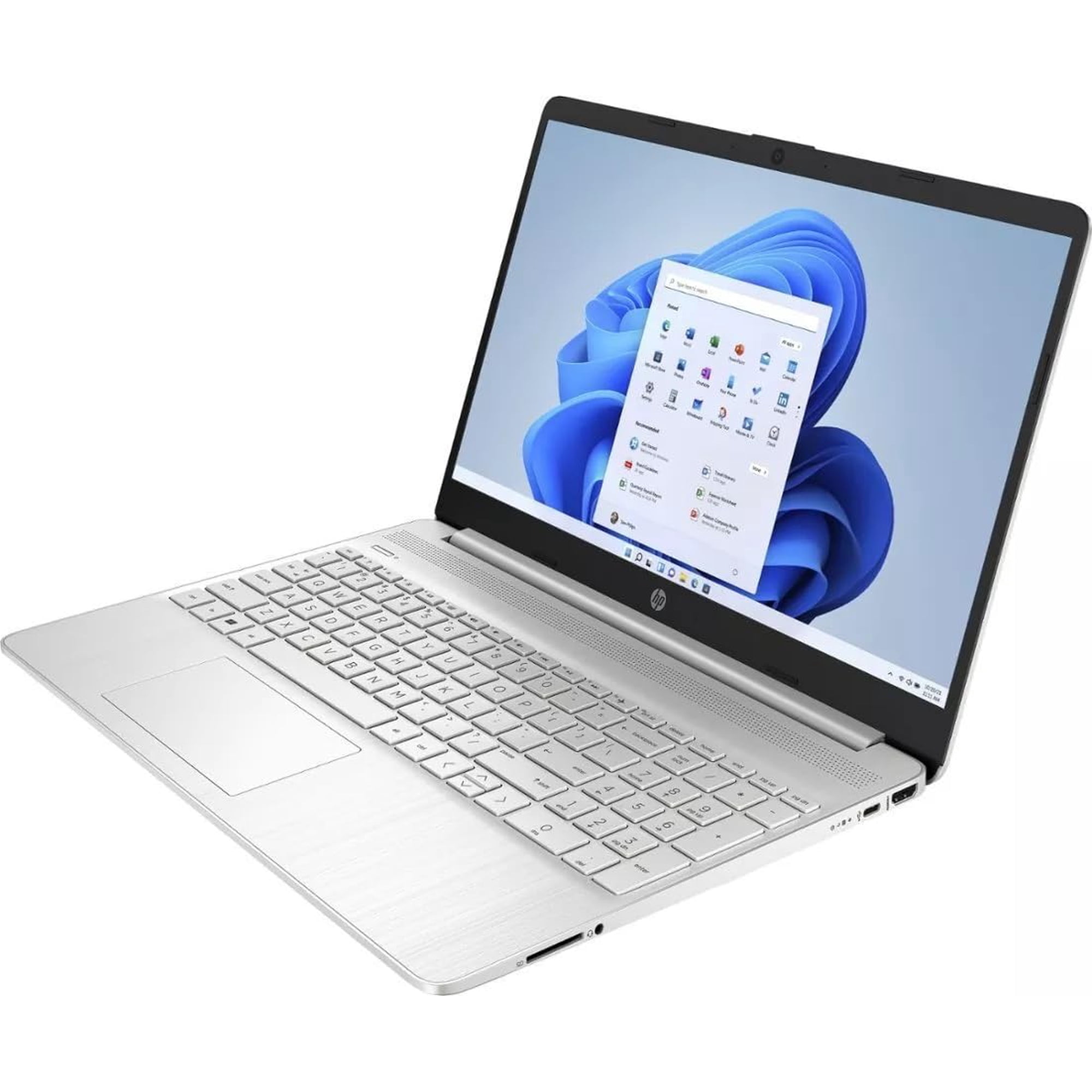 HP 15.6" FHD Intel i3-N305/8GB/256GB SSD Silver Laptop 15-FD0131WM